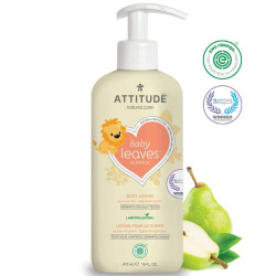 Loțiune de corp pentru copii si bebeluși - Attitude cu aromă de nectar de pere - 473 ml