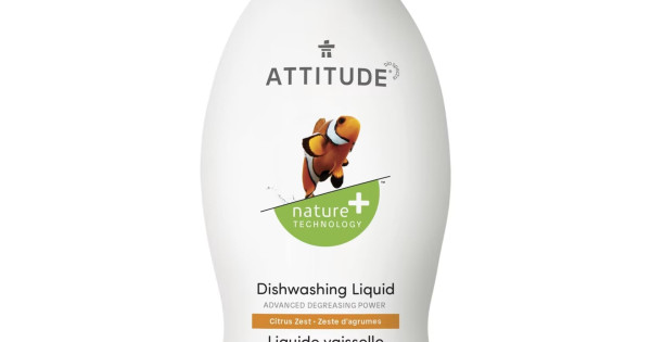 Detergent Ecologic Vase Attitude Citrice
