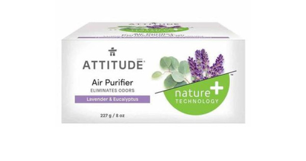 Purificator De Aer Natural Cu Uleiuri Esentiale De Lavanda Eucalipt Attitude