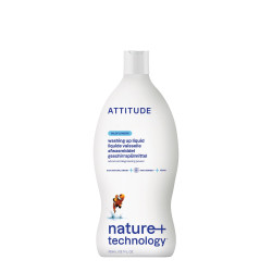 Detergent ecologic lichid pentru vase - Attitude cu miros de flori de câmp Detergent ecologic lichid pentru vase - Attitude cu miros de flori de câmp