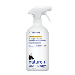 Soluție ecologică universală de curățat Atttitude cu aromă de coajă de citrice