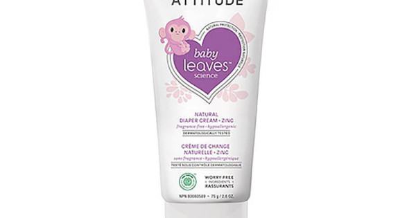 Crema Ecologica Zinc Zona Scutecului Fara Parfum Attitude Baby Leaves