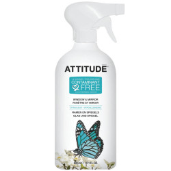 Soluție ecologică de curățat geamuri și oglinzi Attitude cu aromă de coajă de citrice Soluție ecologică de curățat geamuri și oglinzi Attitude cu aromă de coajă de citrice