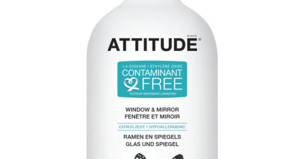 Solutie Ecologica Curatat Geamuri Oglinzi Attitude Citrice