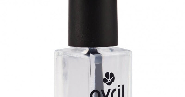 Lac De Unghii Bio Avril Transparent 2 în 1: Bază și Top Coat
