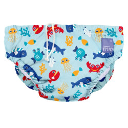 Scutec refolosibil pentru înot Bambino Mio - Deep Sea Blue Scutec refolosibil pentru înot Bambino Mio - Deep Sea Blue