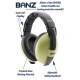 Căști antifonice Banz Bubzee verde pal pentru copii, 3-36 luni