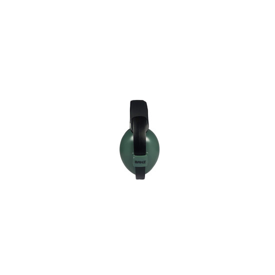Căști antifonice Banz Bubzee Dark Green pentru copii, 3-36 luni