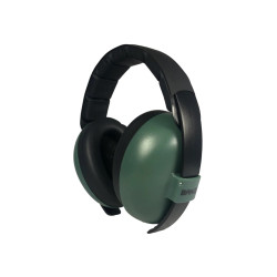 Căști antifonice Banz Bubzee Dark Green pentru copii, 3-36 luni