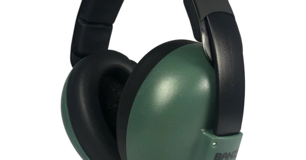 Casti Antifonice Banz Bubzee Dark Green Pentru Copii 3 36 Luni