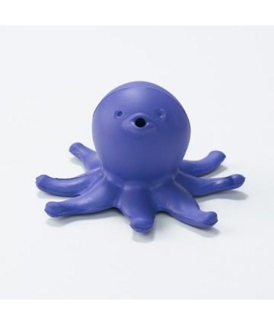 Jucărie ECO din cauciuc natural Begin Again Toys - prietena de baie caracatiță mov