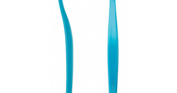 Periuta De Dinti Organica Pentru Adulti Biobrush Medium Soft Albastra