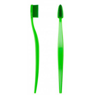 Periuță de dinți organică pentru adulți BioBrush medium soft verde Periuță de dinți organică pentru adulți BioBrush medium soft verde