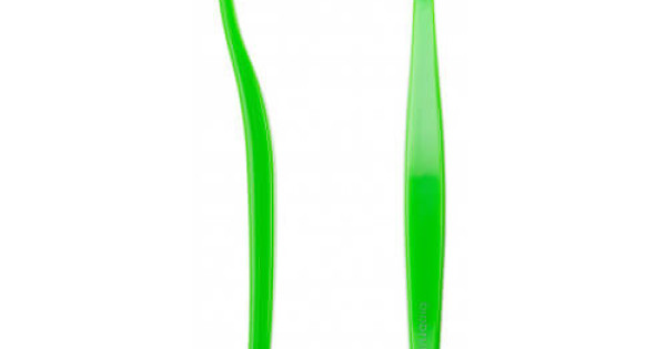 Periuta De Dinti Organica Pentru Adulti Biobrush Medium Soft Verde