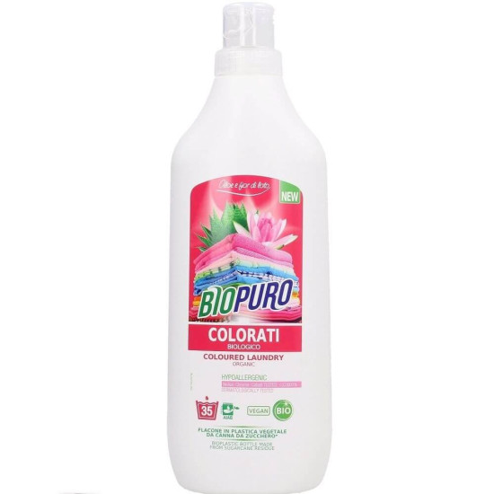 Detergent BIO hipoalergen Biopuro pentru rufe colorate