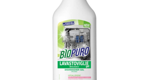 Detergent Bio Hipoalergen Gel Biopuro Pentru Masina De Spalat Vase