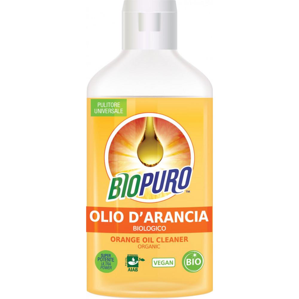 Detergent BIO hipoalergen Biopuro universal concentrat cu ulei de portocale