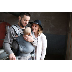 Boba Air gri - marsupiu ergonomic ușor, compact și subțire pentru bebeluși și copii, perfect pentru vară Boba Air gri - marsupiu ergonomic ușor, compact și subțire pentru bebeluși și copii, perfect pentru vară