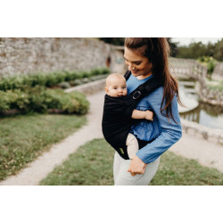 Marsupiu ergonomic Boba X Black Beauty complet ajustabil, din bumbac, pentru bebeluși și copii Marsupiu ergonomic Boba X Black Beauty complet ajustabil, din bumbac, pentru bebeluși și copii