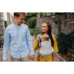 Marsupiu ergonomic Boba X Yucca complet ajustabil, din bumbac, pentru bebeluși și copii Marsupiu ergonomic Boba X Yucca complet ajustabil, din bumbac, pentru bebeluși și copii