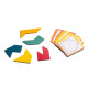 Puzzle logic din lemn BS Toys Pointy Puzzle în cutie metalică Puzzle logic din lemn BS Toys Pointy Puzzle în cutie metalică