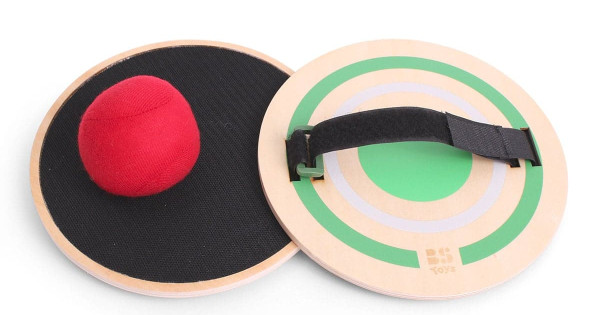 Arunca Prinde Mingea Joc Bs Toys Discuri Velcro
