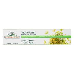 Pastă de dinți Corpore Sano cu smirnă, propolis și fenicul, fără fluor - pentru protecție și prospețime - 75 ml Pastă de dinți Corpore Sano cu smirnă, propolis și fenicul, fără fluor - pentru protecție și prospețime - 75 ml