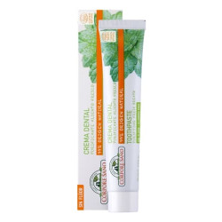 Pastă de dinți Corpore Sano Purifying Fresh Breath cu cimbru, mentă și busuioc, fără fluor - pentru purificare și respirație proaspătă - 75 ml Pastă de dinți Corpore Sano Purifying Fresh Breath cu cimbru, mentă și busuioc, fără fluor - pentru purificare și respirație proaspătă - 75 ml