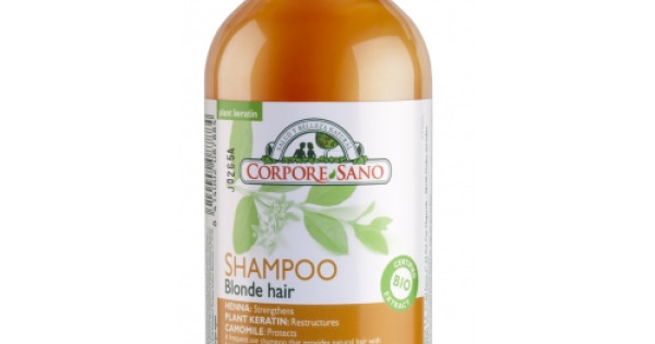 Sampon Cu Henna Corpore Sano Pentru Par Blond