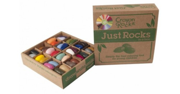 64 Creioane Crayon Rocks Naturale Cutie 32 Culori