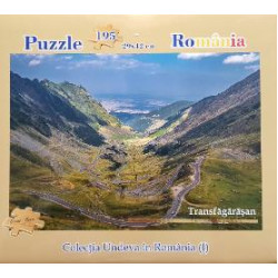 Puzzle România, Transfăgărășan, 195 de piese, 29 x 42 cm, pentru copii. Colecția Obiective Turistice România Creat Cera Puzzle România, Transfăgărășan, 195 de piese, 29 x 42 cm, pentru copii. Colecția Obiective Turistice România Creat Cera