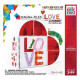 Set MAGNA-TILES Structures CreateOn Eric Carle ”Omida mâncăcioasă - LOVE” - 16 piese magnetice de construcție imprimate Set MAGNA-TILES Structures CreateOn Eric Carle ”Omida mâncăcioasă - LOVE” - 16 piese magnetice de construcție imprimate