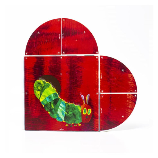 Set MAGNA-TILES Structures CreateOn Eric Carle ”Omida mâncăcioasă - LOVE” - 16 piese magnetice de construcție imprimate Set MAGNA-TILES Structures CreateOn Eric Carle ”Omida mâncăcioasă - LOVE” - 16 piese magnetice de construcție imprimate