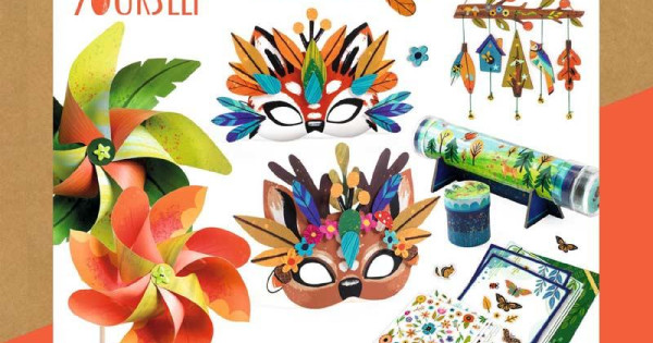 Set Diy Djeco Natura Confectionat Obiecte Decorative Naturale