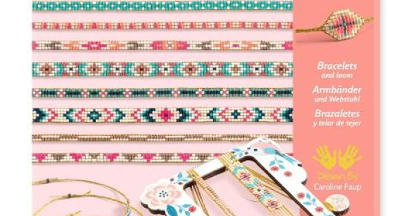 Atelier Djeco Confectionat Bratari Margele Kit Creativ Craft Copii