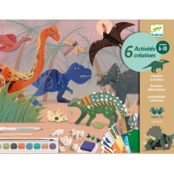 Atelier creativ Djeco - Lumea dinozaurilor Atelier creativ Djeco - Lumea dinozaurilor