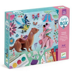 Set Atelier creativ Djeco, Lumea văzută de zâne Set Atelier creativ Djeco, Lumea văzută de zâne