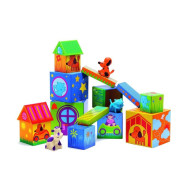 Cuburi Cubanimo de construit cu animale, Djeco Cuburi Cubanimo de construit cu animale, Djeco