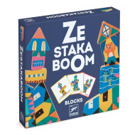 Joc de construcție și echilibru Djeco, Ze Stakaboom Joc de construcție și echilibru Djeco, Ze Stakaboom
