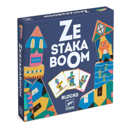 Joc de construcție și echilibru Djeco, Ze Stakaboom