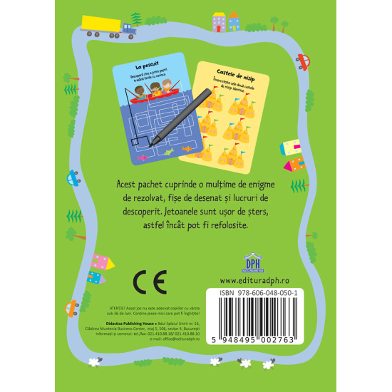 100 de activități pentru călătorii - Cartonașe Usborne în limba română 100 de activități pentru călătorii - Cartonașe Usborne în limba română