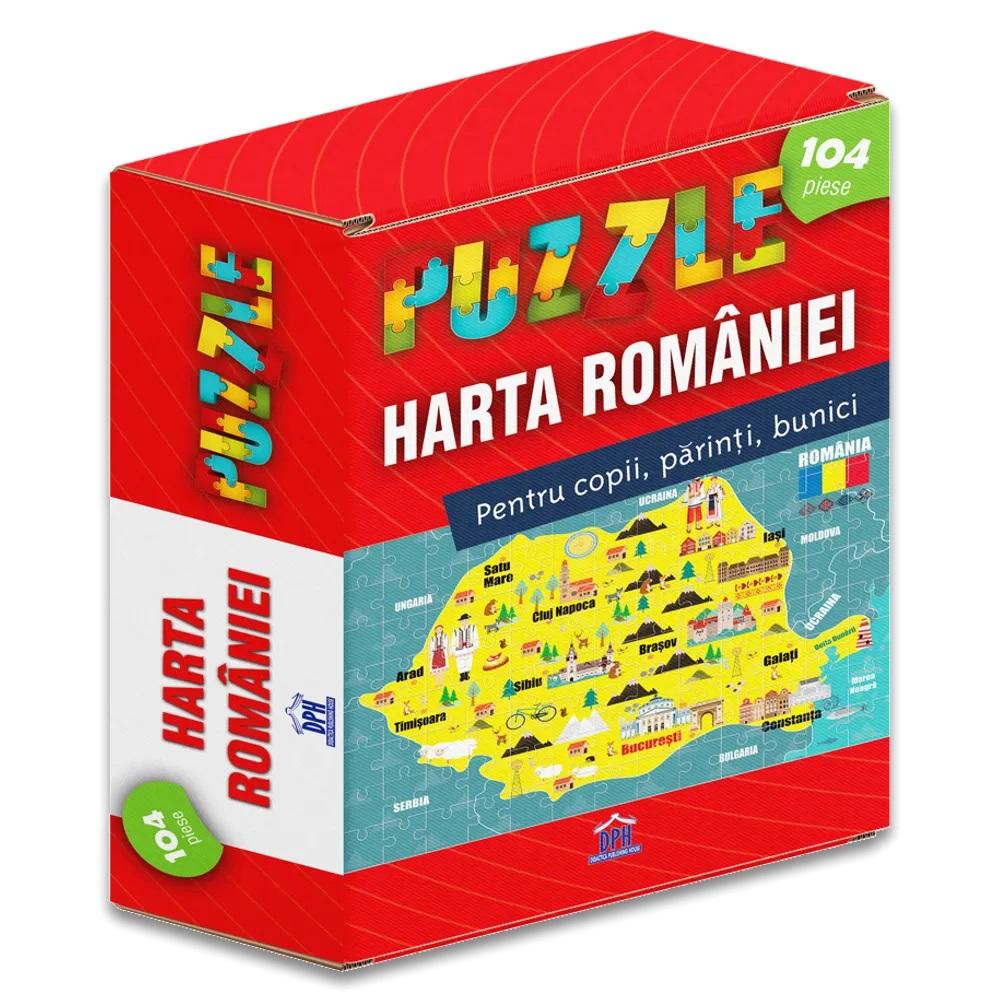 Puzzle - Harta României
