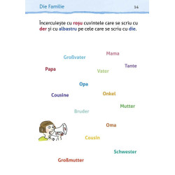 Micul meu dicționar german interactiv - carte cu autocolante Micul meu dicționar german interactiv - carte cu autocolante