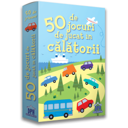 50 de jocuri de jucat în călătorii - Cartonașe Usborne în limba română 50 de jocuri de jucat în călătorii - Cartonașe Usborne în limba română