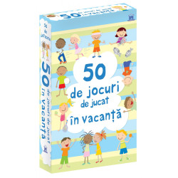 50 de jocuri de jucat în vacanță - Cartonașe Usborne în limba română 50 de jocuri de jucat în vacanță - Cartonașe Usborne în limba română