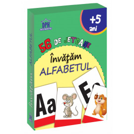 56 Cartonașe Învățăm Alfabetul