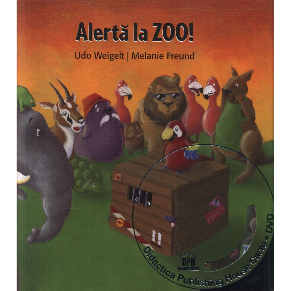 Alertă la Zoo - Udo Weigelt și Melanie Freund (carte + DVD în 4 limbi)