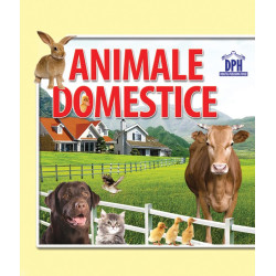 Animale domestice - carte cartonată ”acordeon” pentru bebeluși și copii mici Animale domestice - carte cartonată ”acordeon” pentru bebeluși și copii mici