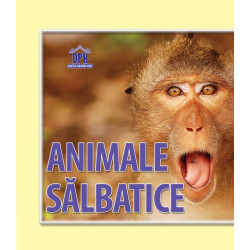 Animale sălbatice - carte cartonată ”acordeon” pentru bebeluși și copii mici Animale sălbatice - carte cartonată ”acordeon” pentru bebeluși și copii mici