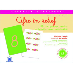 Cifre în relief. Casetele Montessori - Charlotte Poussin Cifre în relief. Casetele Montessori - Charlotte Poussin